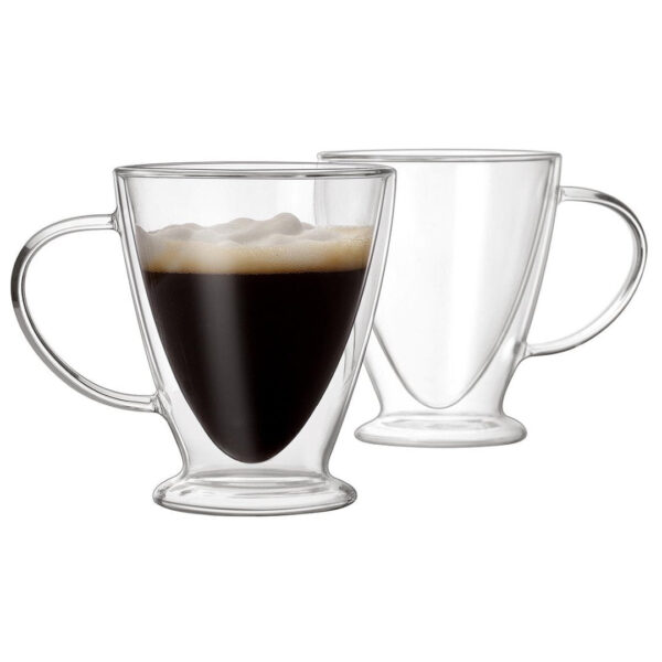 clear double wall glass cup set 174772 1