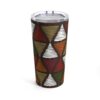 insulated tumbler 20oz multicolor tribal pattern mug inque style custom apparel 281
