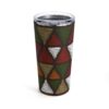 insulated tumbler 20oz multicolor tribal pattern mug inque style custom apparel 736