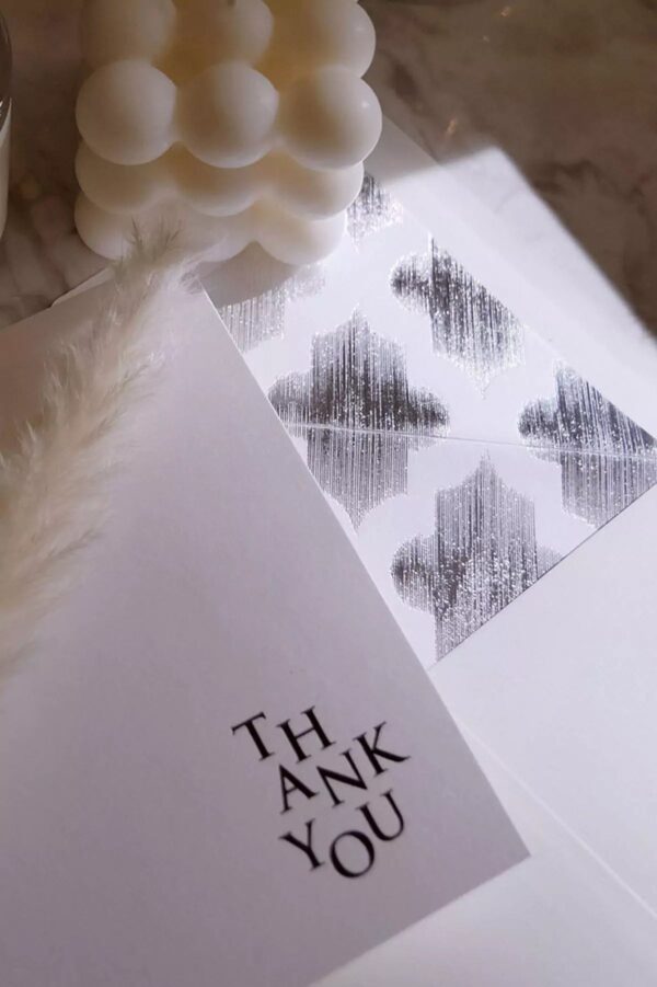 thank you card classy minimal4