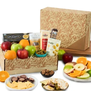 Simply Elegant Fruit Gift Basket 1