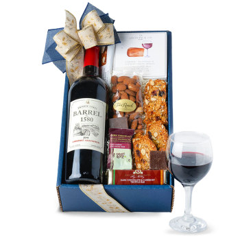 Cabernet and Gourmet Indulgence Gift Box